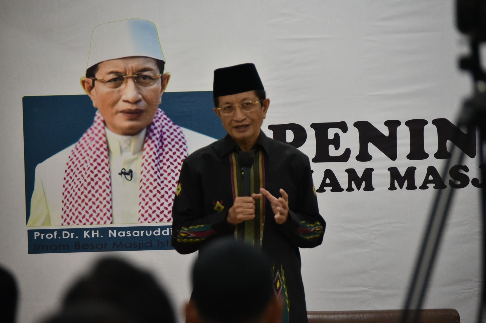 Imam Besar Masjid Istiqlal Prof Dr KH Nasaruddin Umar Resmikan Kegiatan Peningkatan Kualitas Imam Masjid di Lingkungan Instansi Pemerintah