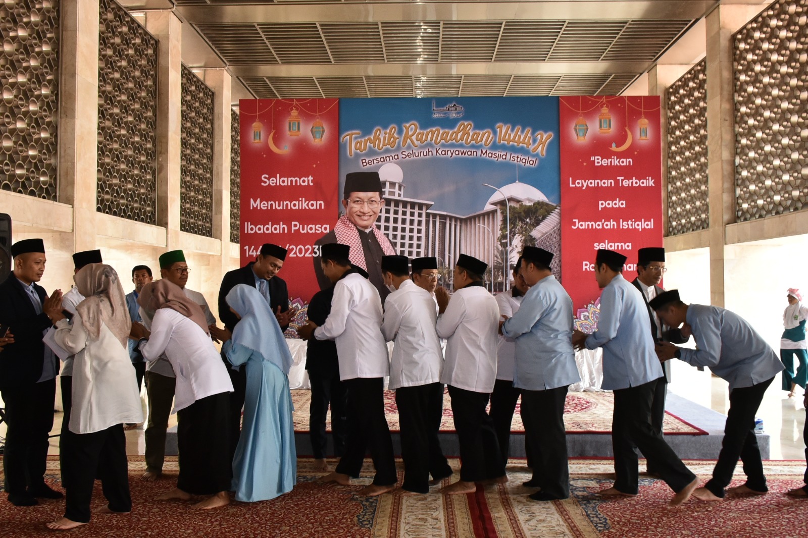 Eratkan Silaturahmi Antar Pegawai di Lingkungan Istiqlal, BPMI Selenggarakan Tarhib Ramadhan 1444 H