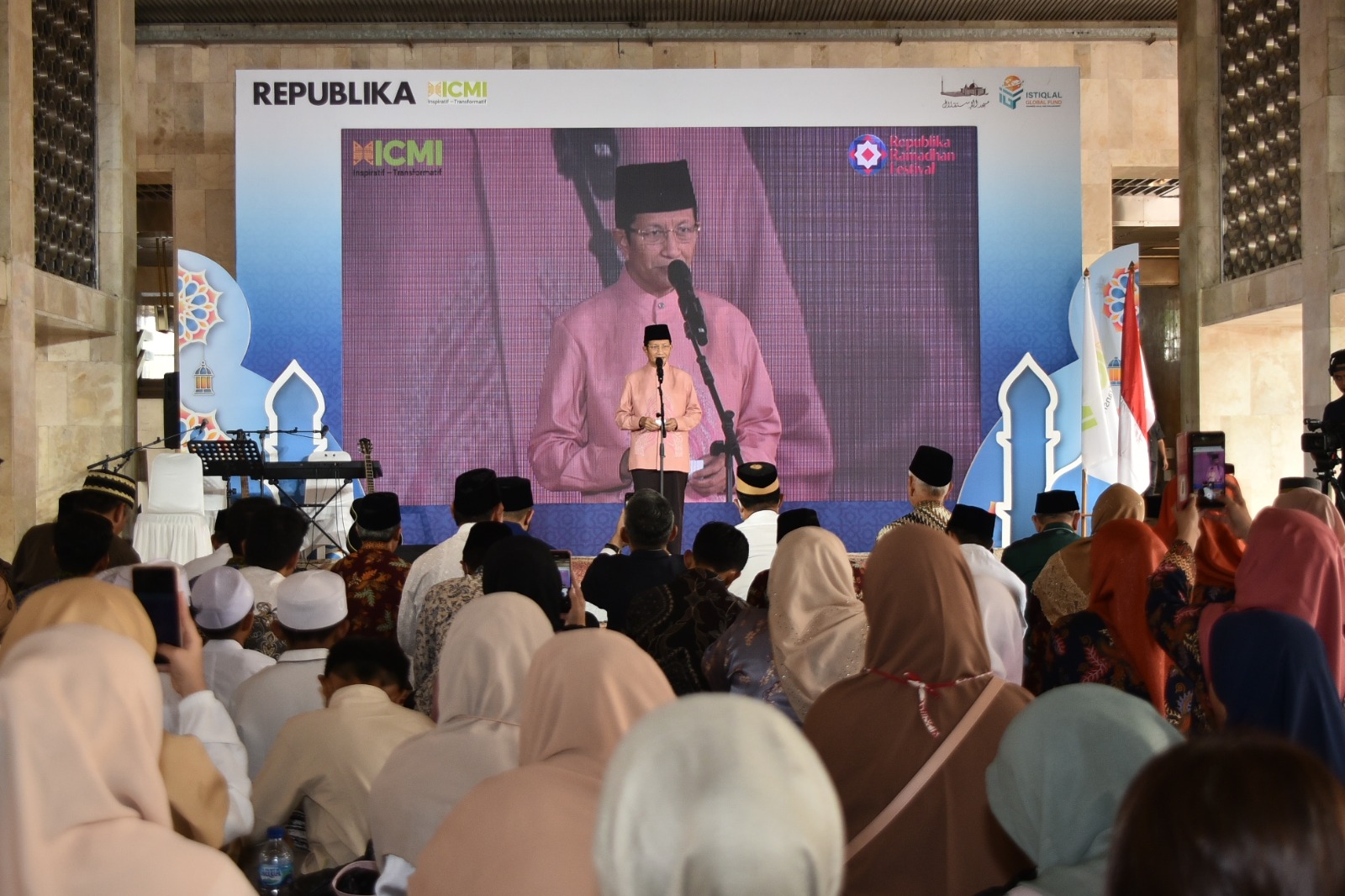 Semarak Kolaborasi Peringatan Nuzulul Qur'an 1444 H Antara ICMI dan BPMI di Masjid Istiqlal