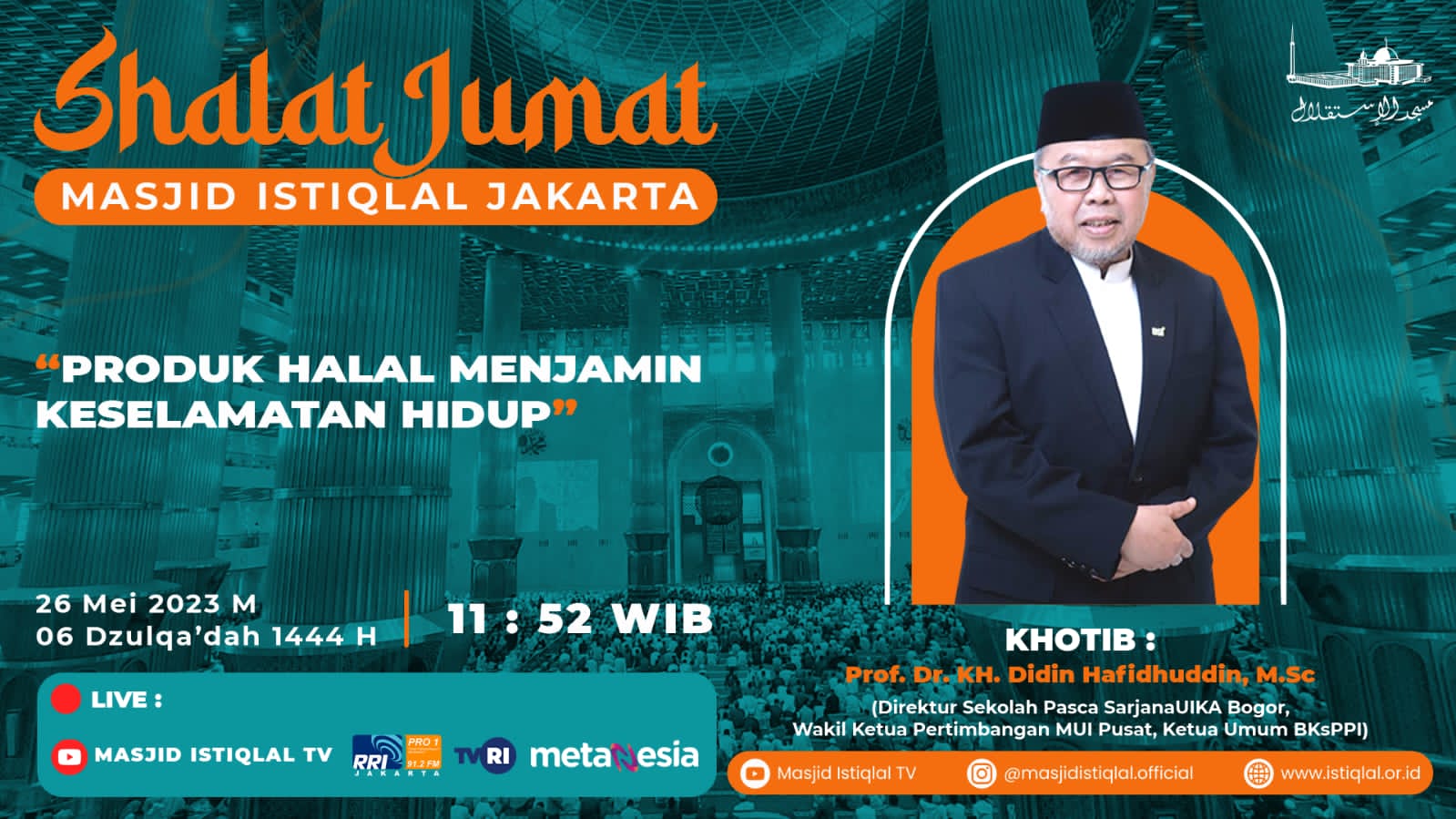 Khutbah Jumat: Produk Halal Menjamin Keselamatan Hidup