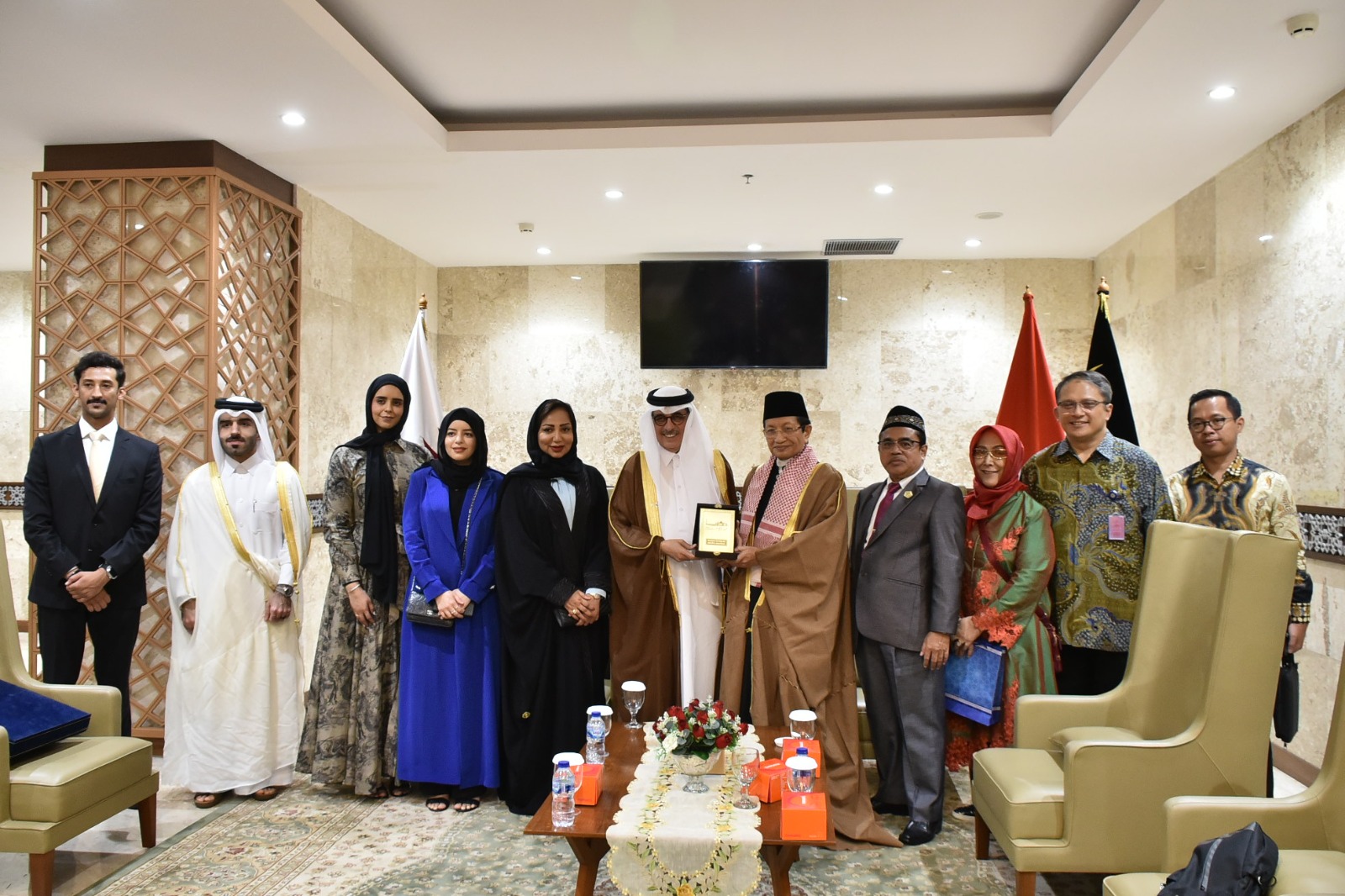 Kunjungan Perdana Menteri Qatar di Masjid Istiqlal