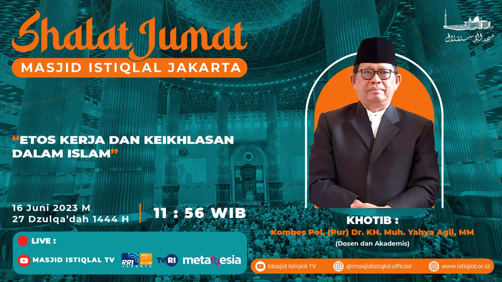 Khutbah Jumat: Etos Kerja dan Keikhlasan dalam Islam