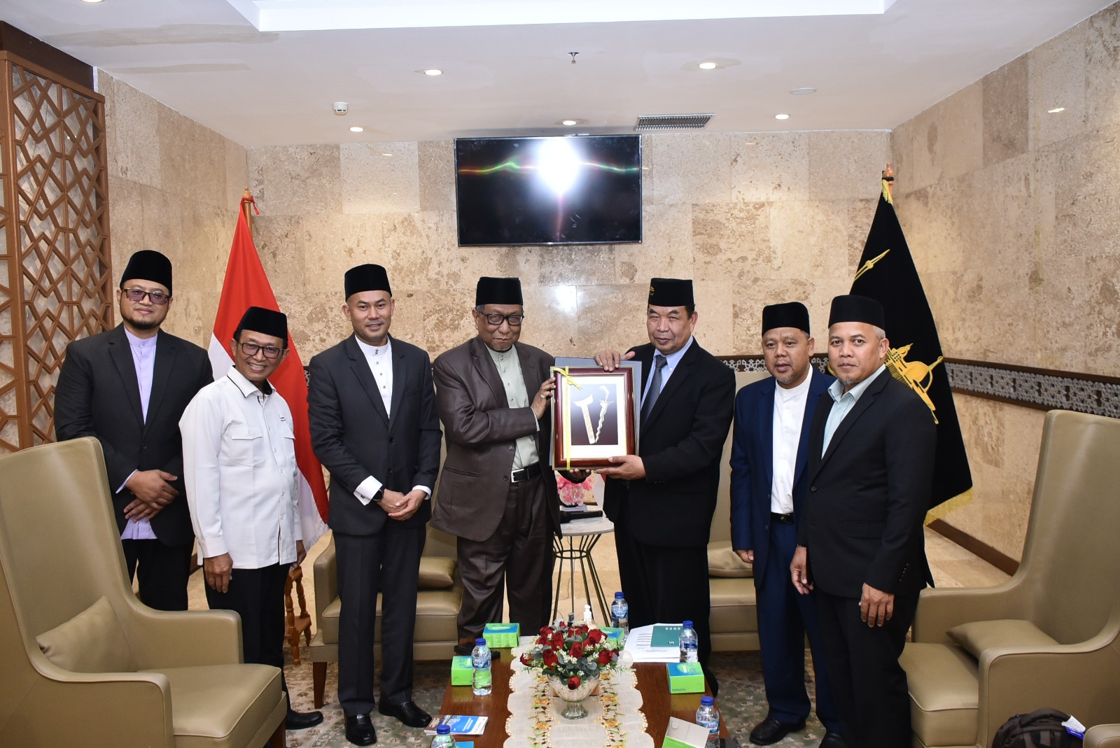 Kunjungan Jabatan Mufti Negeri Pahang YH Dato Sri Dr Haji Abdul Rahman di Masjid Istiqlal