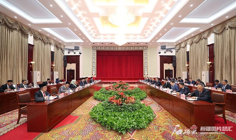 Imam Besar Masjid Istiqlal Bertemu Ma Xingrui Dalam Muhibah ke Urumqi Xinjiang