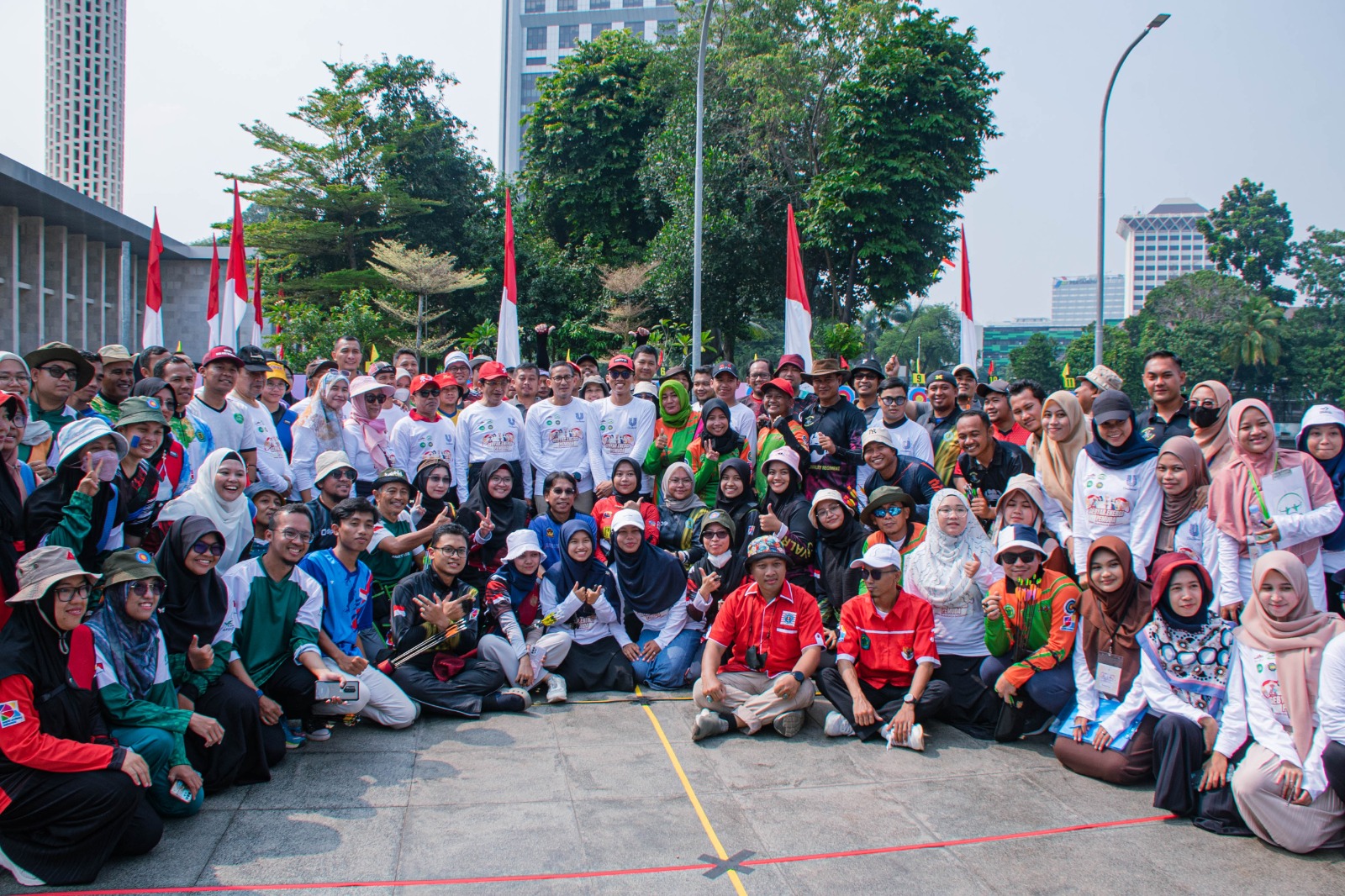 Semarak Gebyar Energi Pemuda Memperingati Hari Olahraga Nasional di Masjid Istiqlal