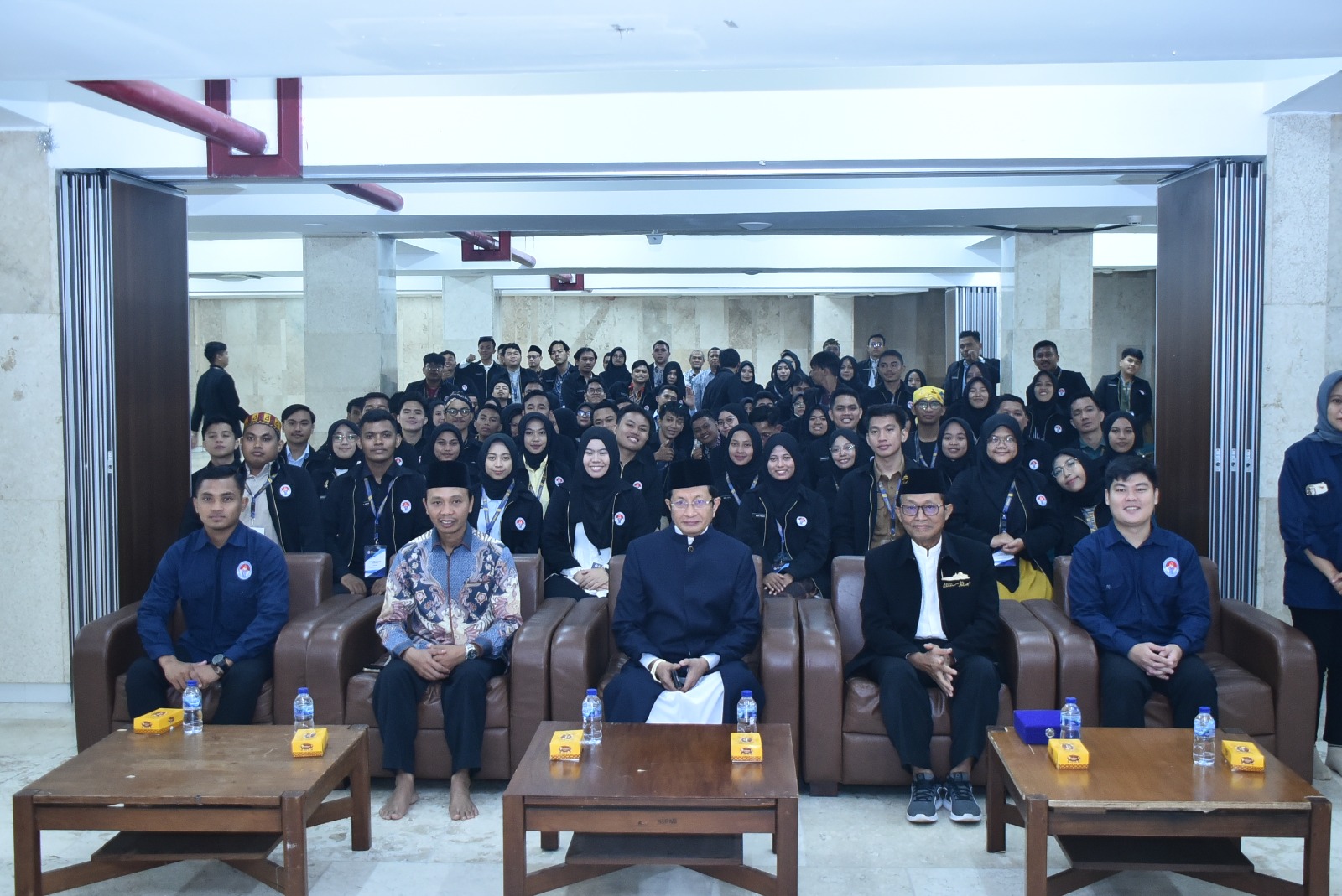 KH Nasaruddin Umar Sambut dan Beri Pembekalan Peserta PKPMN Kemenpora RI