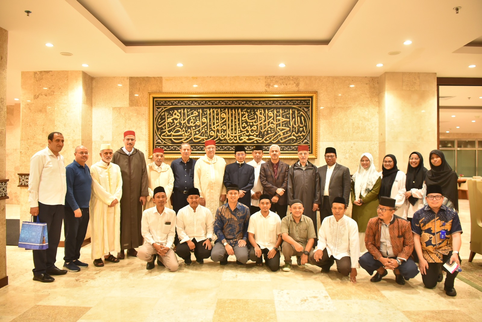 Kunjungan Kepala Komite Syariah Maroko di Masjid Istiqlal