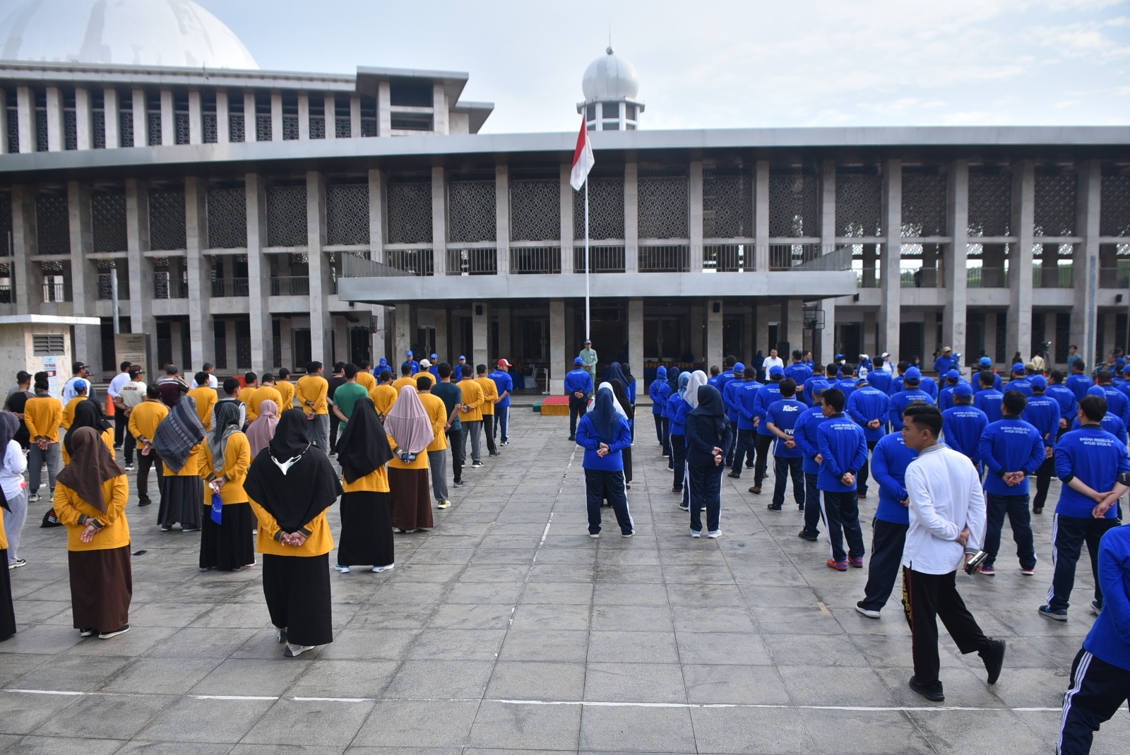 Kegiatan Rutin Apel dan Senam Pagi Keluarga Besar BPMI November 2023