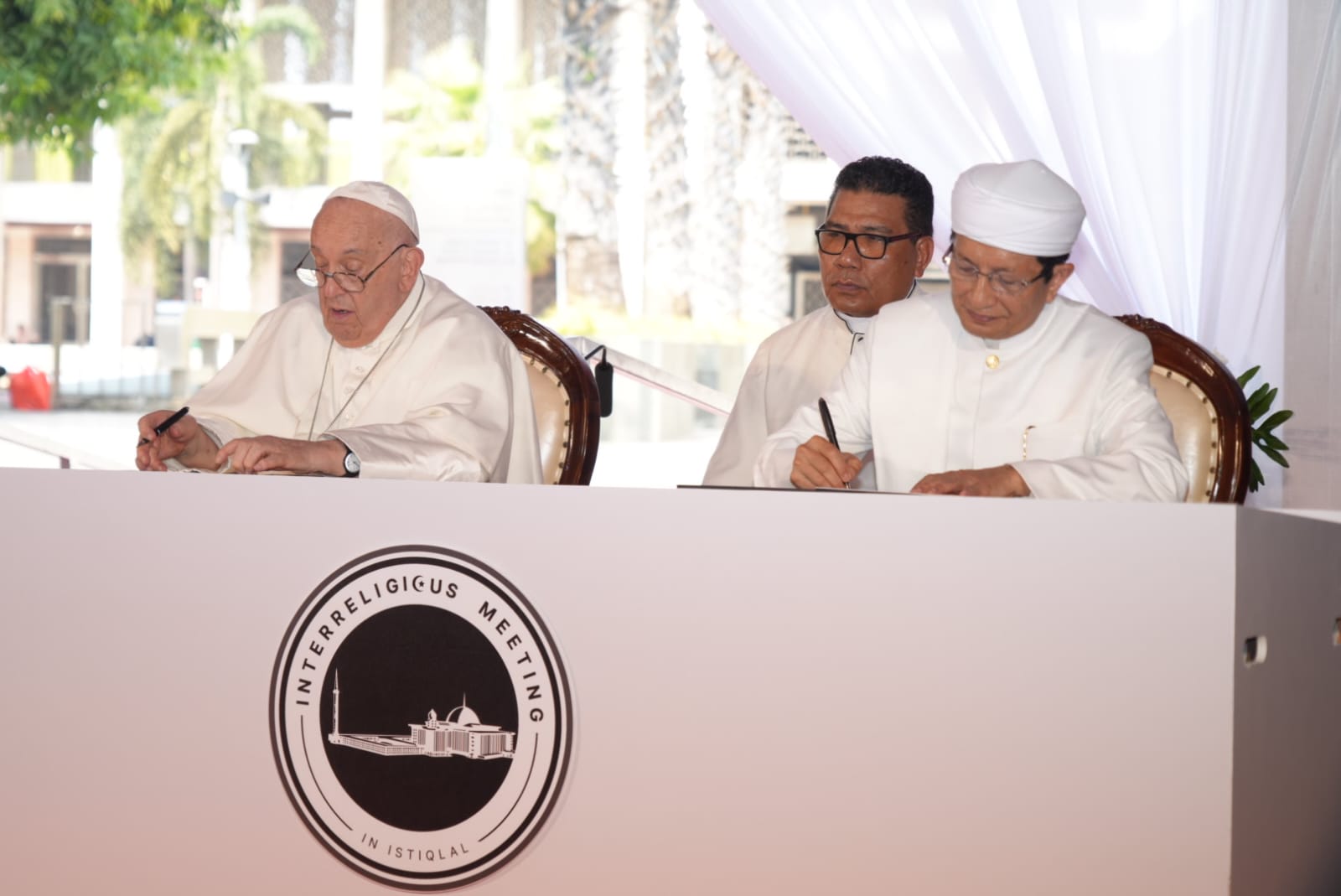 Penandatangan Deklarasi Bersama Istiqlal 2024