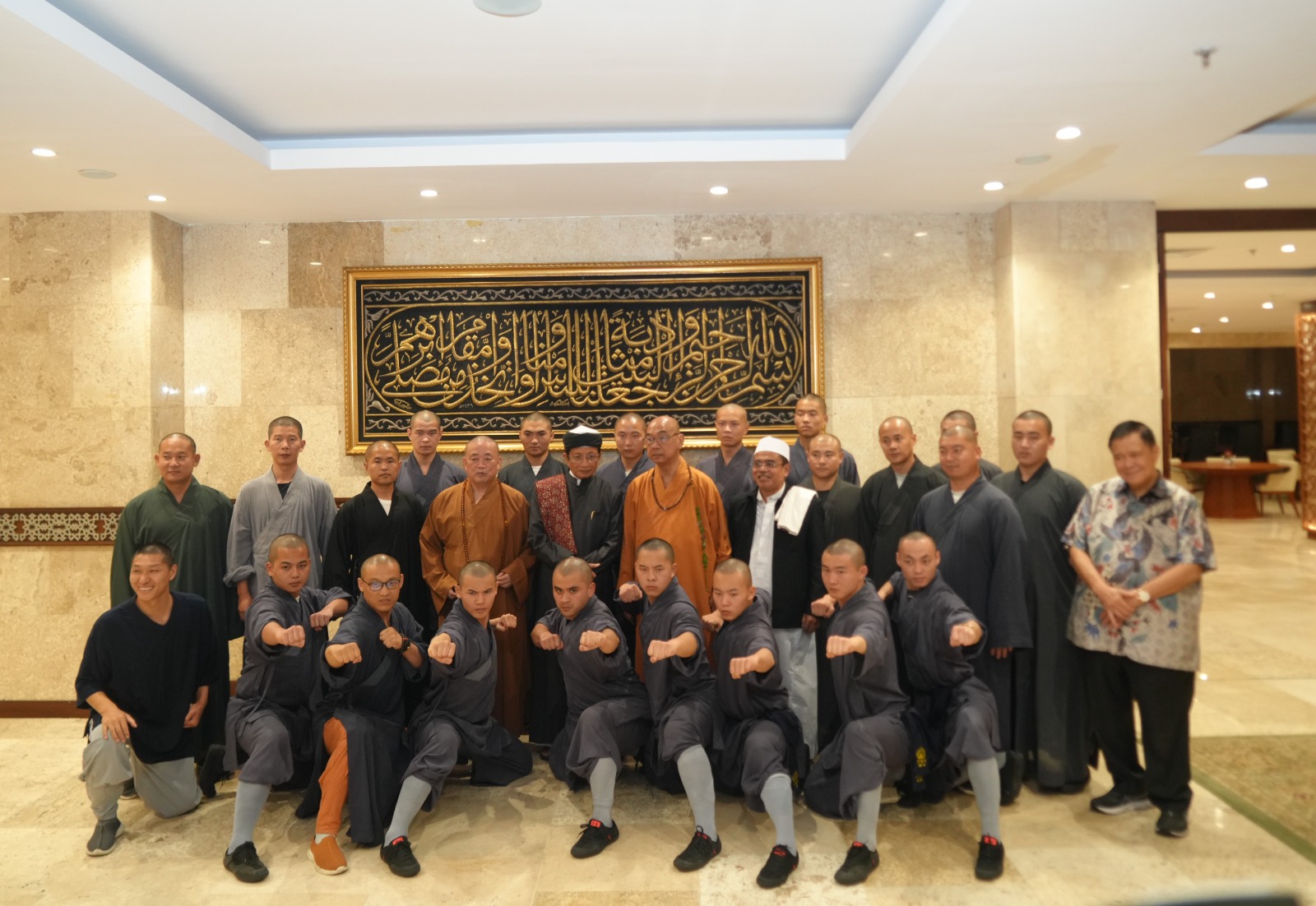  Kunjungan Shaolin Temple Tiongkok di Masjid Istiqlal