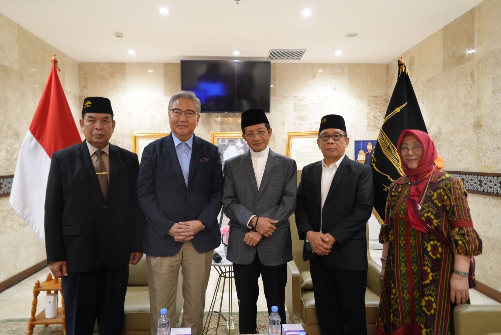 Berkunjung ke Istiqlal, KH Nasaruddin Umar Terima Kunjungan Menlu Republik Korea