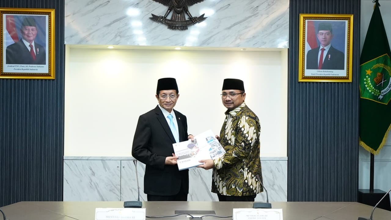 KH Nasaruddin Umar Resmi Menjabat Sebagai Menteri Agama RI Periode 2024-2029