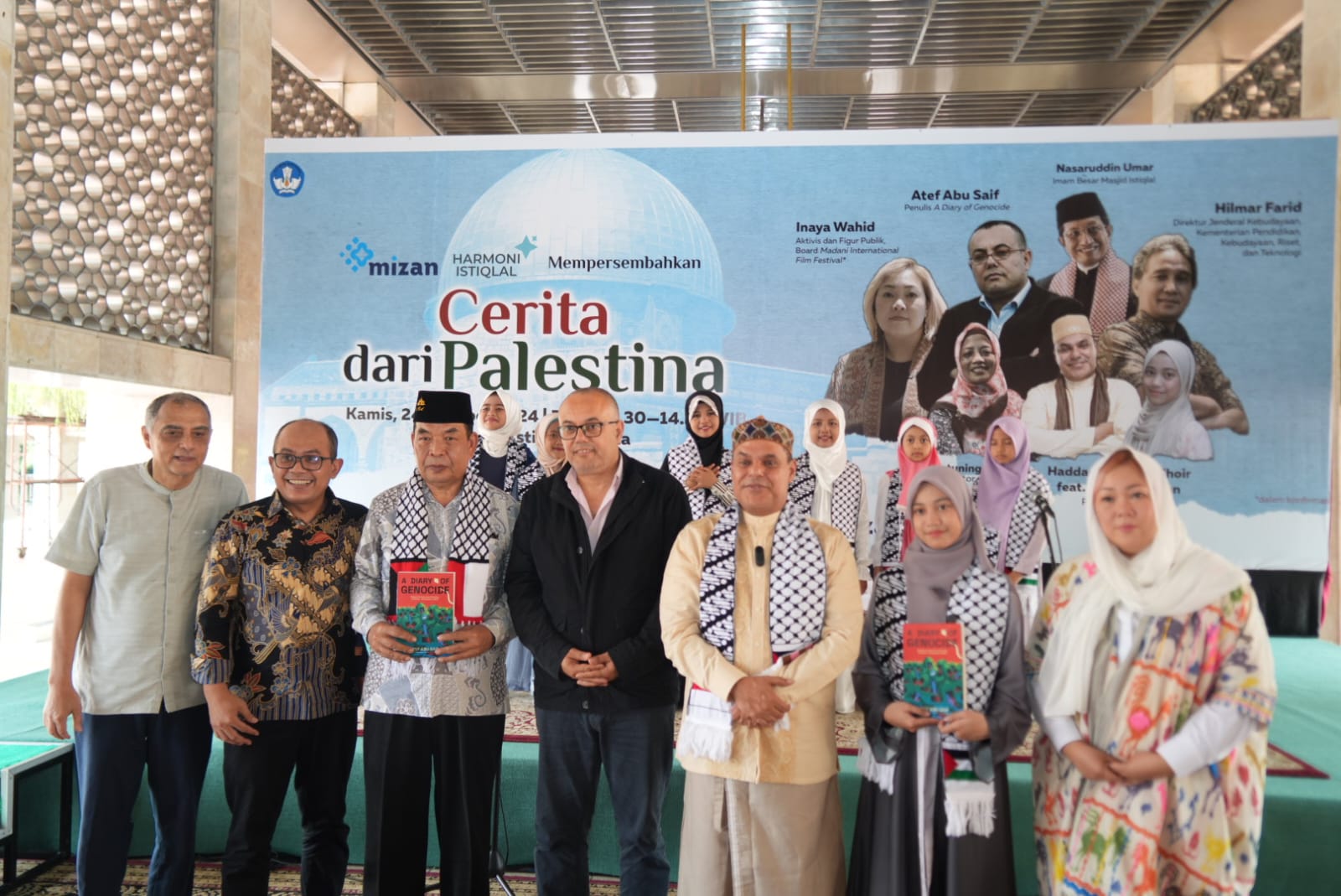Menuju Festival Istiqlal, Mizan dan Harmoni Istiqlal Gelar Diskusi Cerita dari Palestina