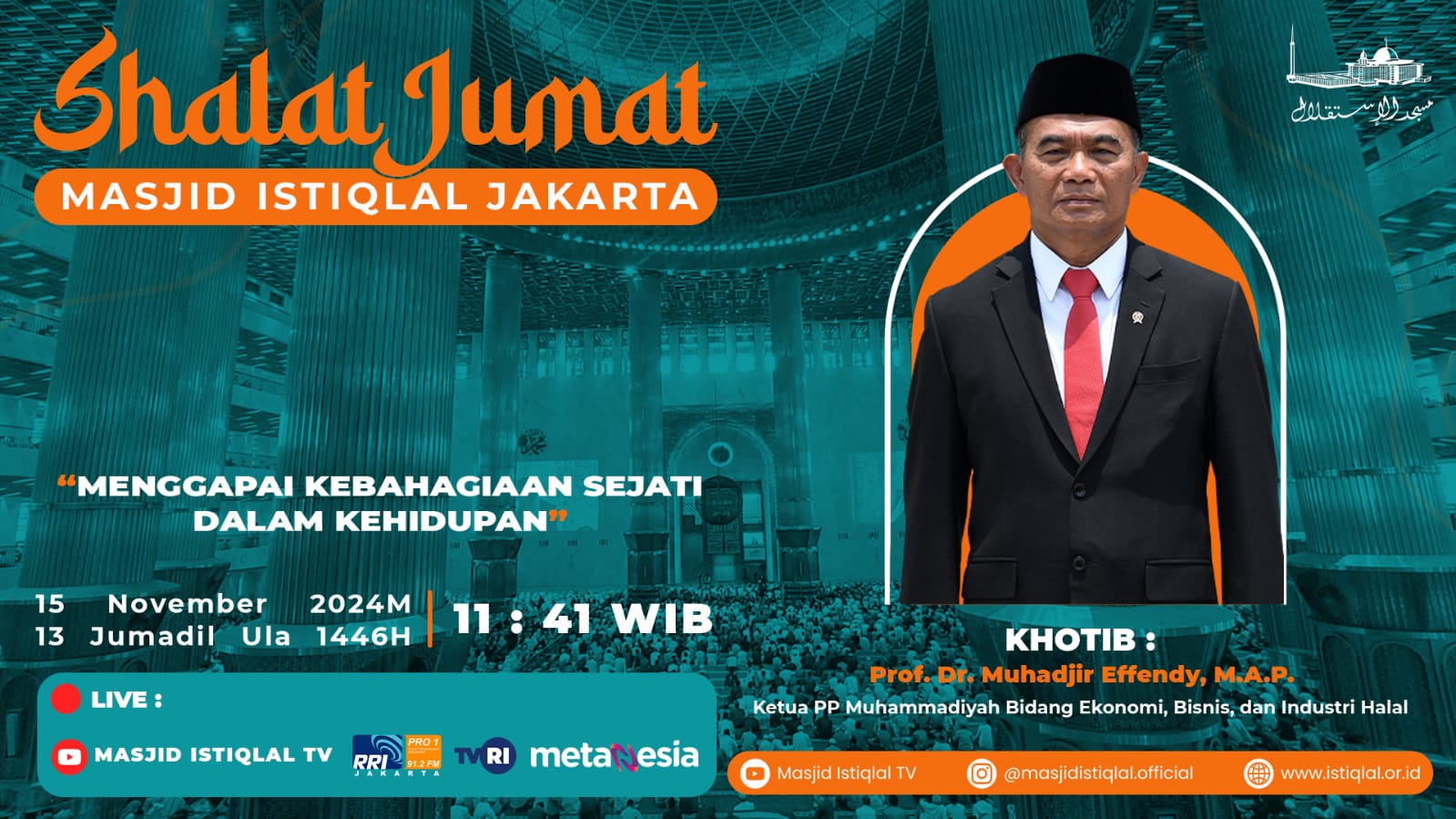 Khutbah Jumat: Menggapai Kebahagiaan Sejati dalam Kehidupan