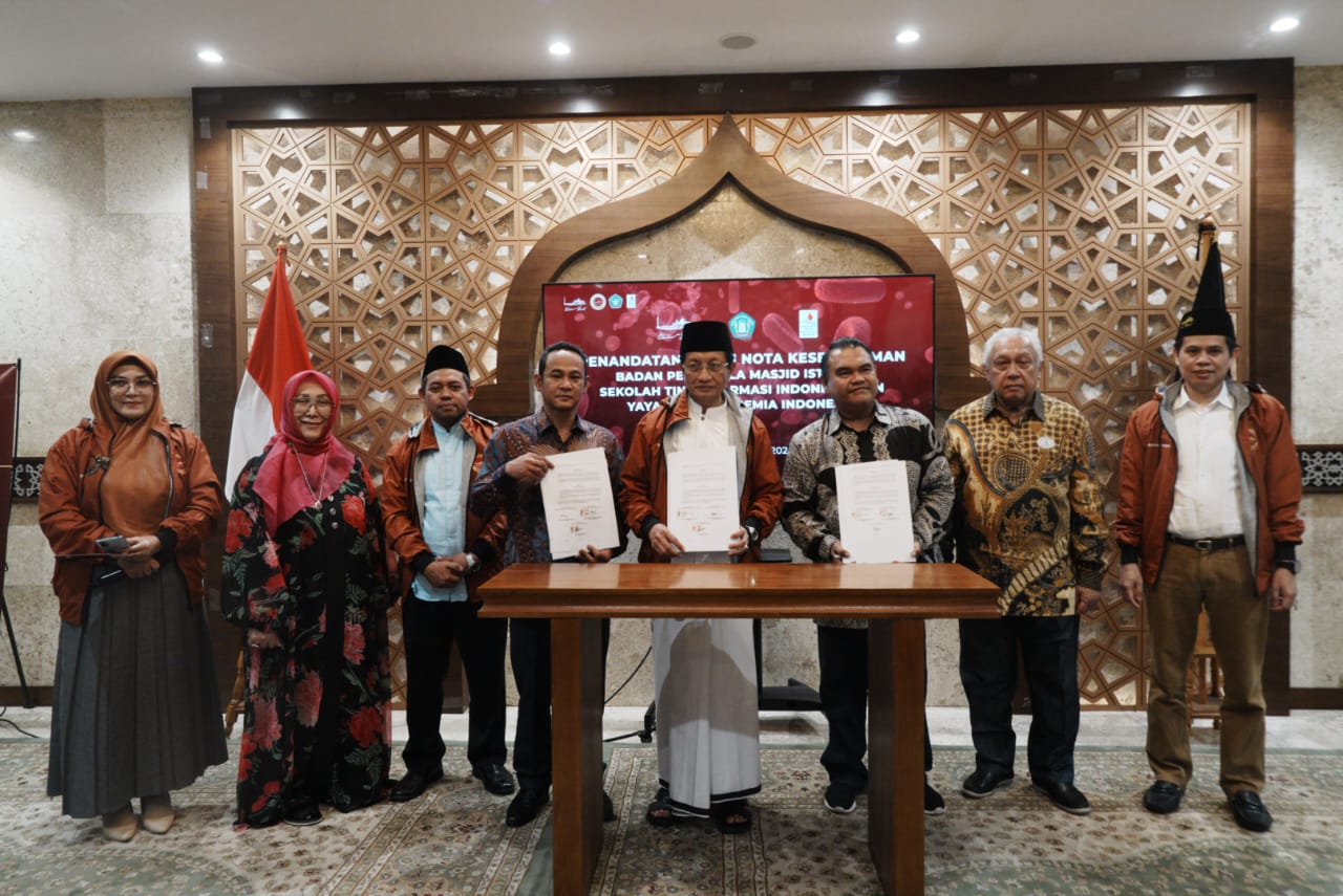 Peduli Thalasemia Diluncurkan di Istiqlal, KH Nasaruddin: Tanggung Jawab Bersama Untuk Syiarkan Jaga Kesehatan
