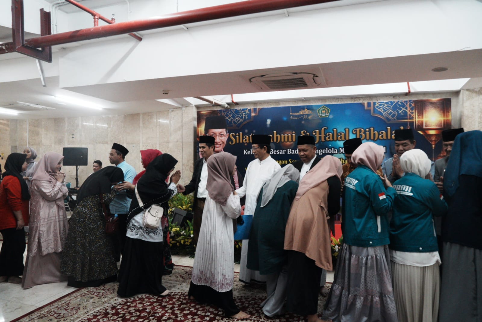 Halal Bihalal BPMI, KH Nasaruddin Pesan Agar Pengurus Rutinkan Berkontemplasi dan Shalat Duha