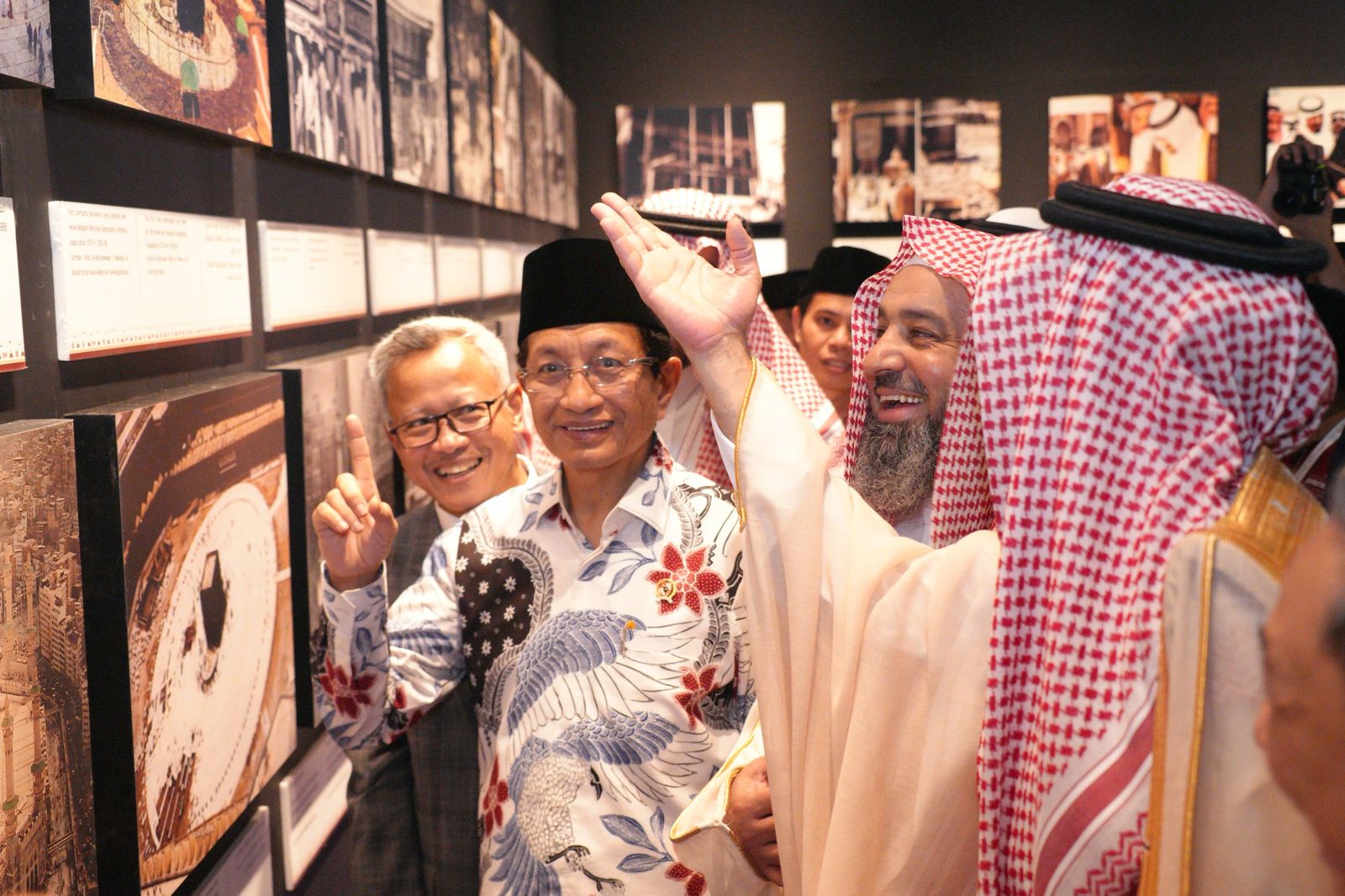 KH Nasaruddin Resmikan Pameran Jembatan Persaudaraan Indonesia-Saudi ke-5 di Masjid Istiqlal