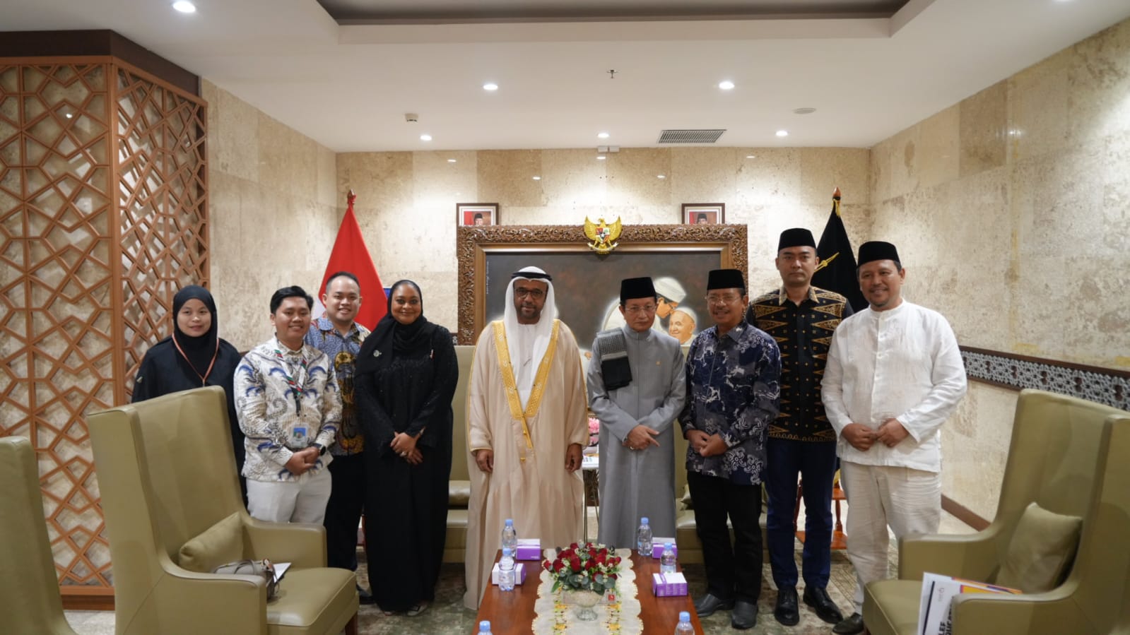 Pertemuan Menag dan Dubes UEA di Istiqlal, Bahas Penguatan Pendidikan Madrasah