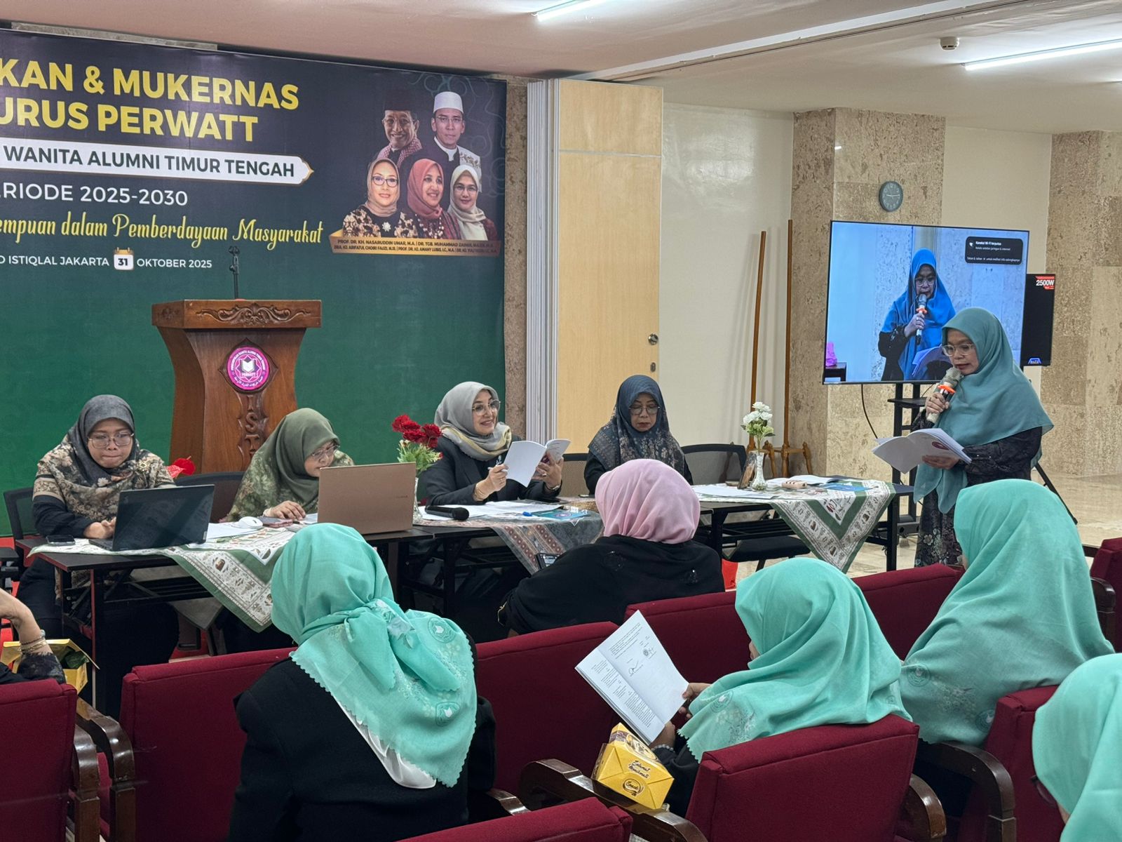 Gelar Pelantikan dan Mukernas, Prof Amany Lubis Dorong PERWATT Jadi Srikandi Pembangunan Bangsa