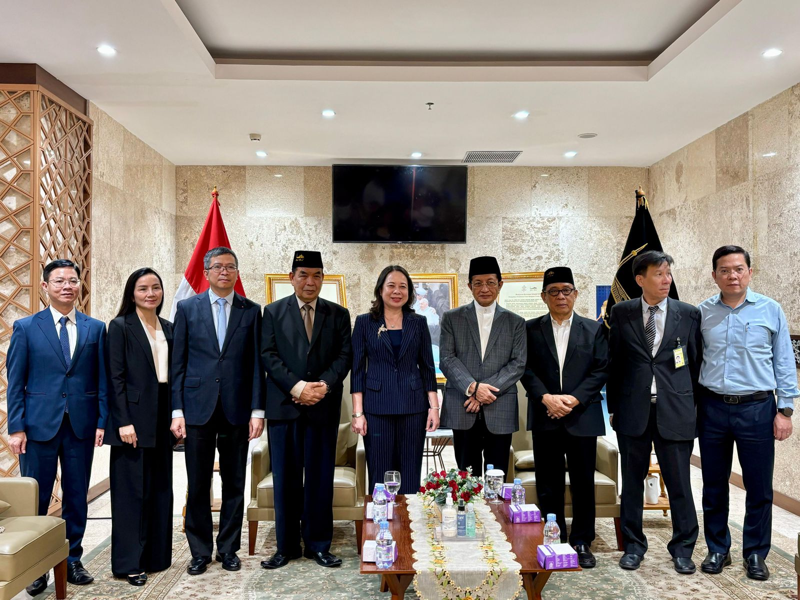 KH Nasaruddin Umar Terima Kunjungan dari Wapres Vietnam di Istiqlal 