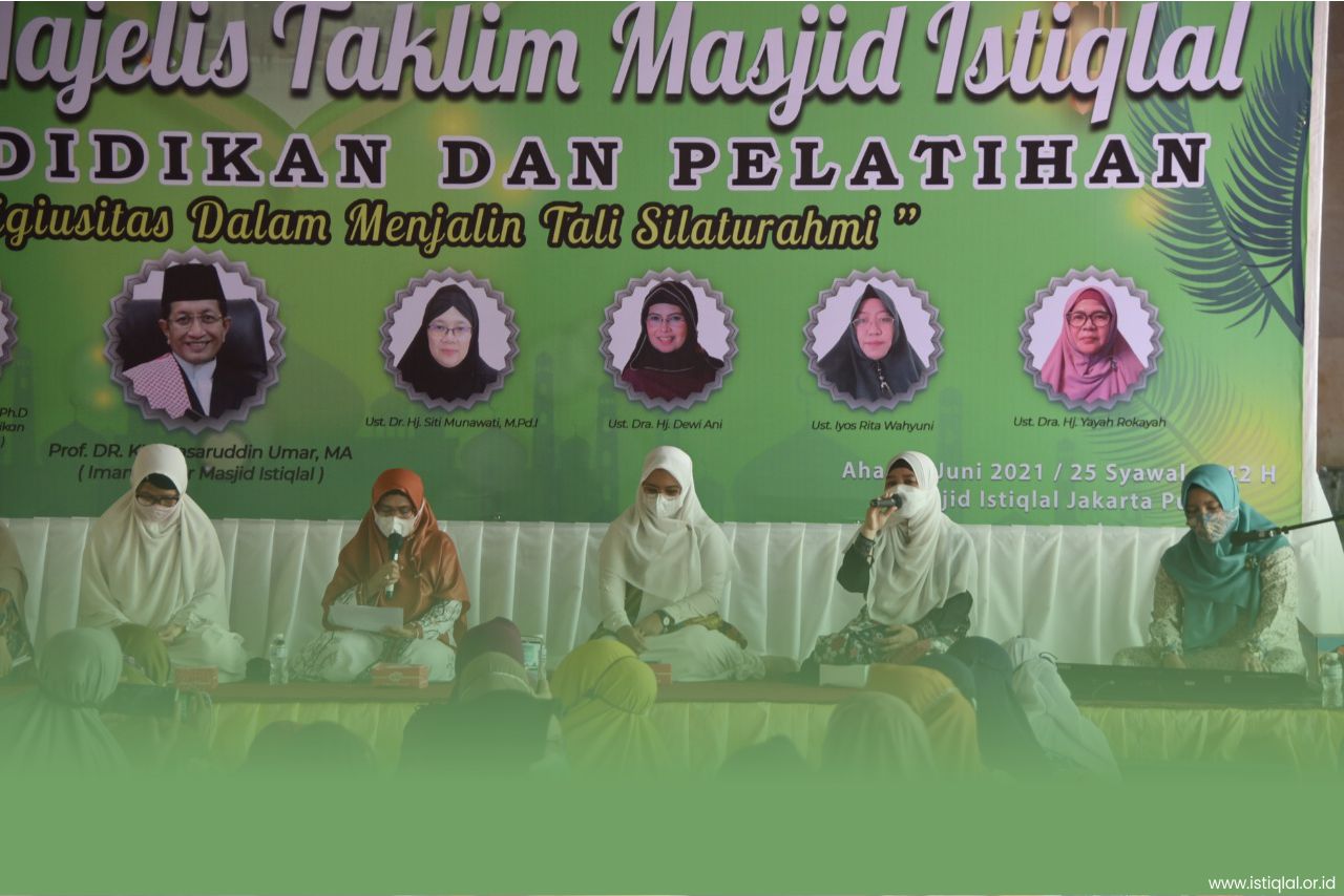 Diklat BPMI Gelar Silaturahim Majelis Taklim Kaum Ibu Masjid Istiqlal