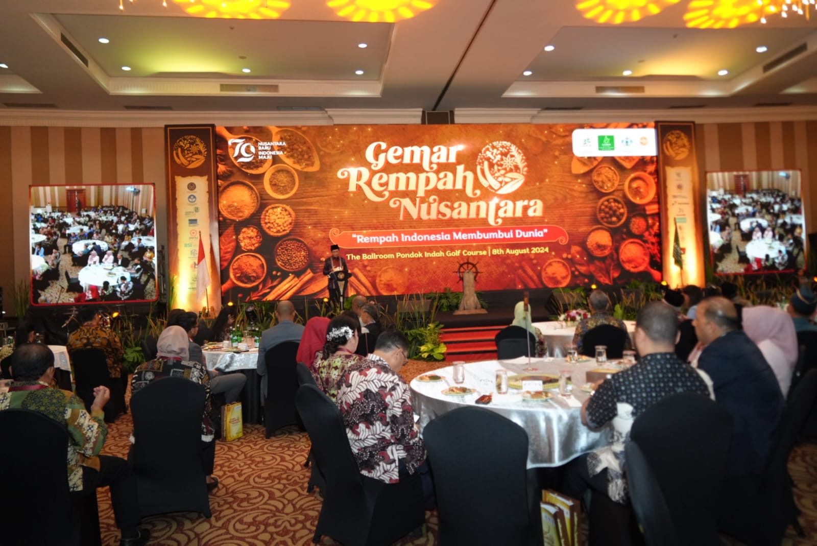 KH Nasaruddin Umar Pimpin Doa Kegiatan Gemar Rempah Nusantara 