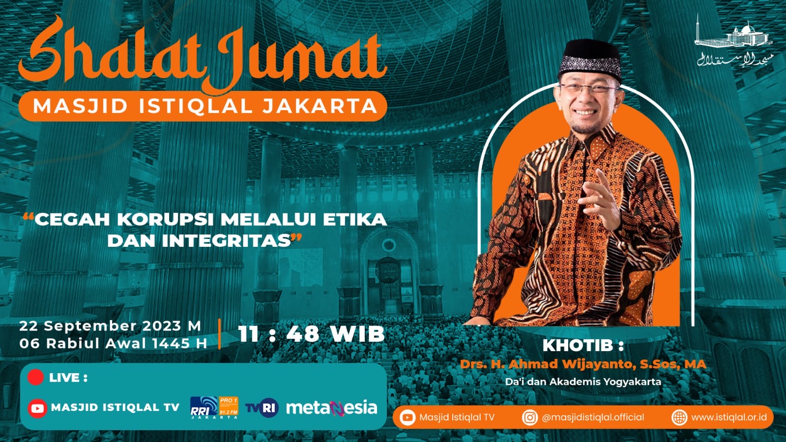 Khutbah Jumat: Cegah Korupsi Melalui Etika dan Integritas 