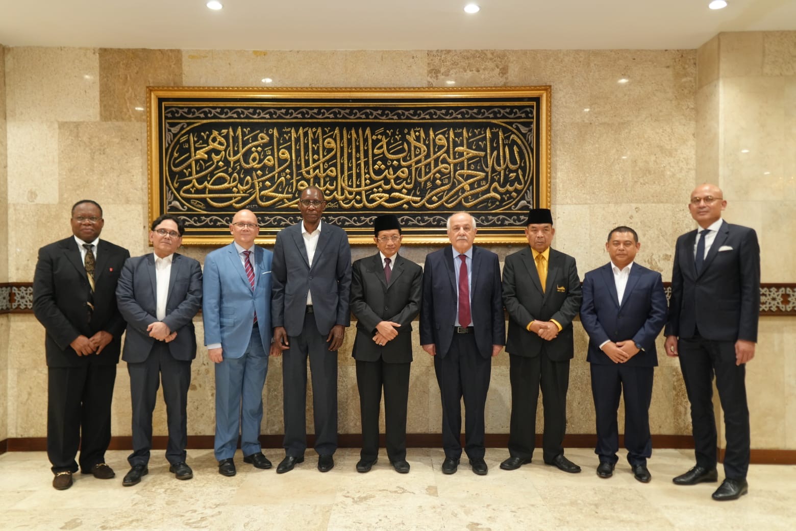 Kunjungan Biro Komite Palestina PBB CEIRPP di Masjid Istiqlal