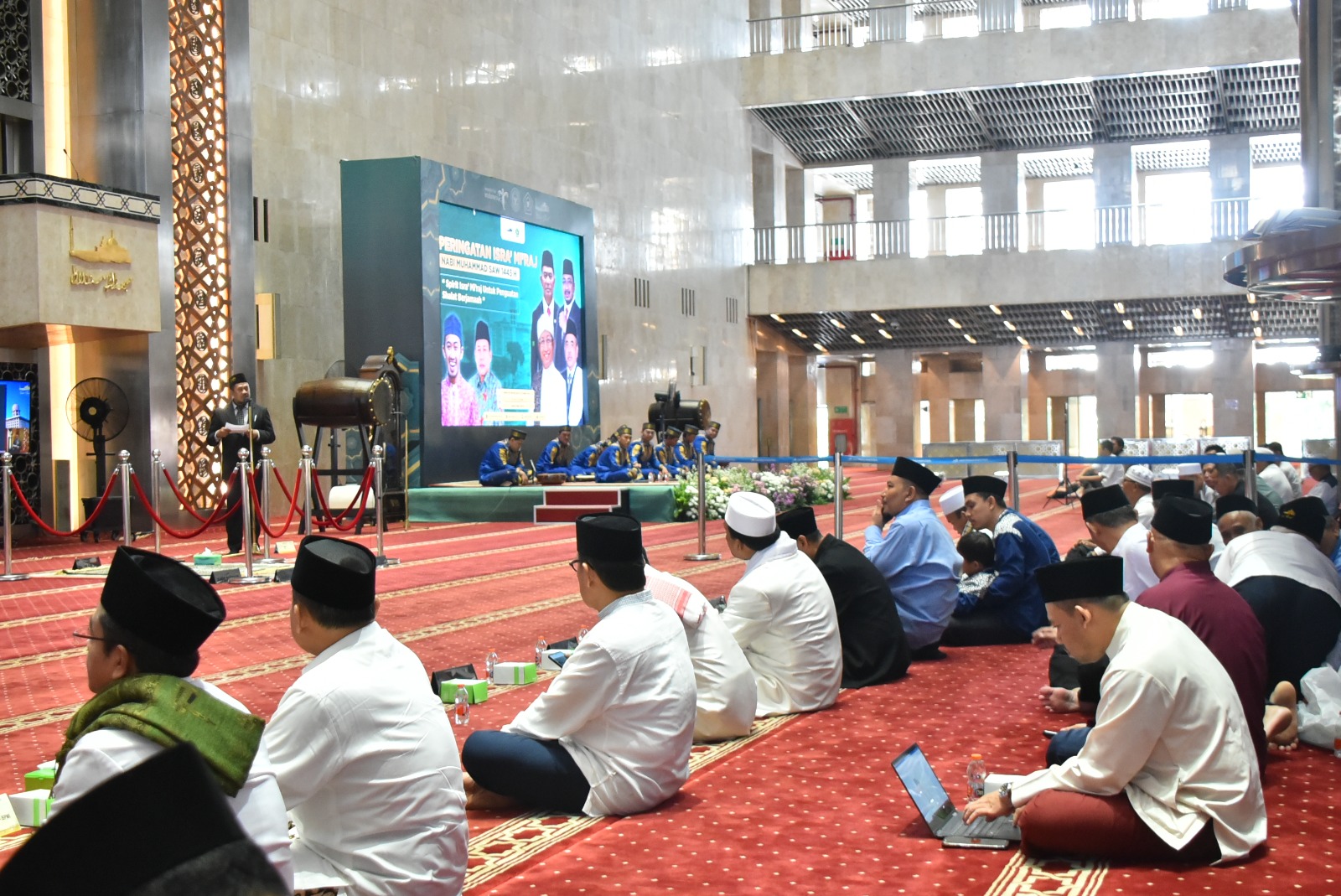 MASJID ISTIQLAL SELENGGARAKAN PERINGATAN ISRA MIRAJ 1445 HIJRIAH