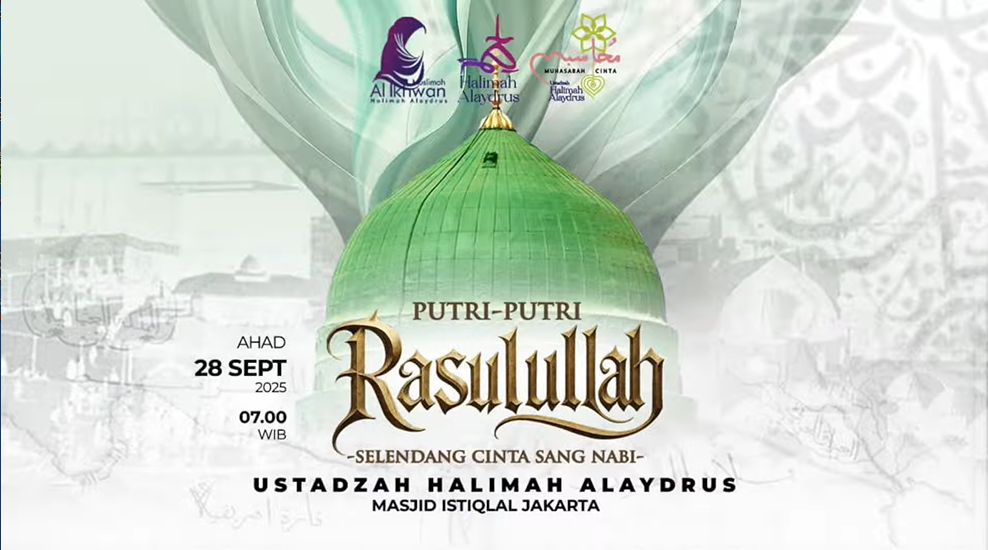Kajian Ustazah Halimah di Istiqlal, Paparkan Kisah Keteladanan Hidup Sayyidah Zaynab