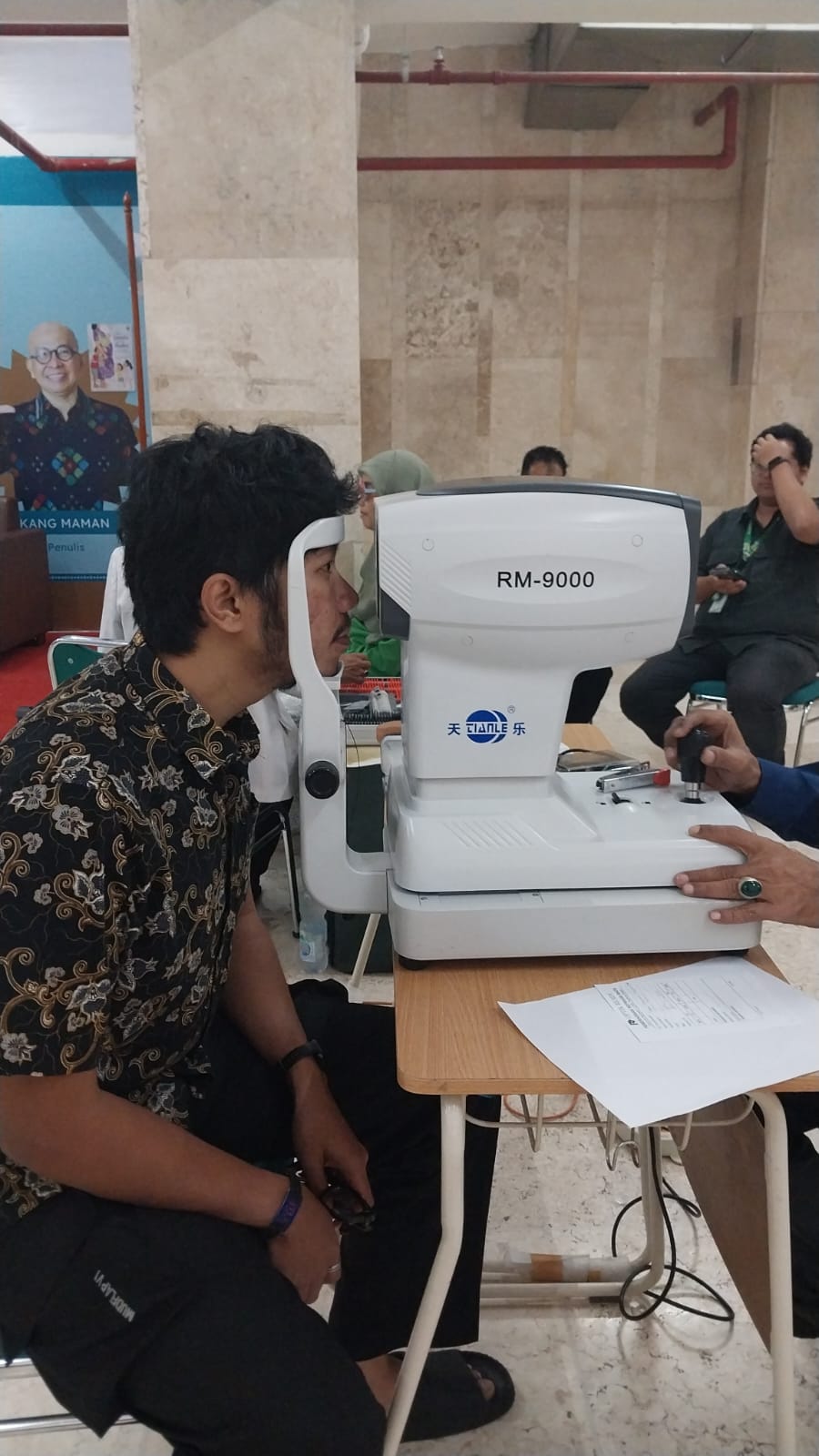 Pemeriksaan Mata Karyawan BPMI Oleh Optik Ready
