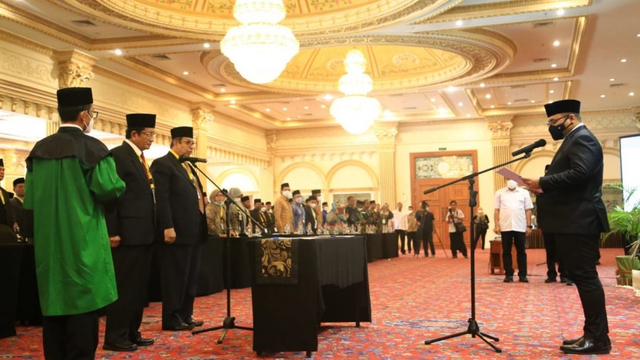 Pelantikan KH Nasaruddin Umar Sebagai Dewan Pengawas Musabaqah Tilawatil Qur’an (MTQ) Tingkat Nasion