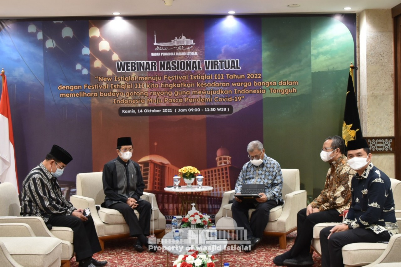 BPMI Selenggarakan Webinar Menuju Festival Istiqlal III Tahun 2022