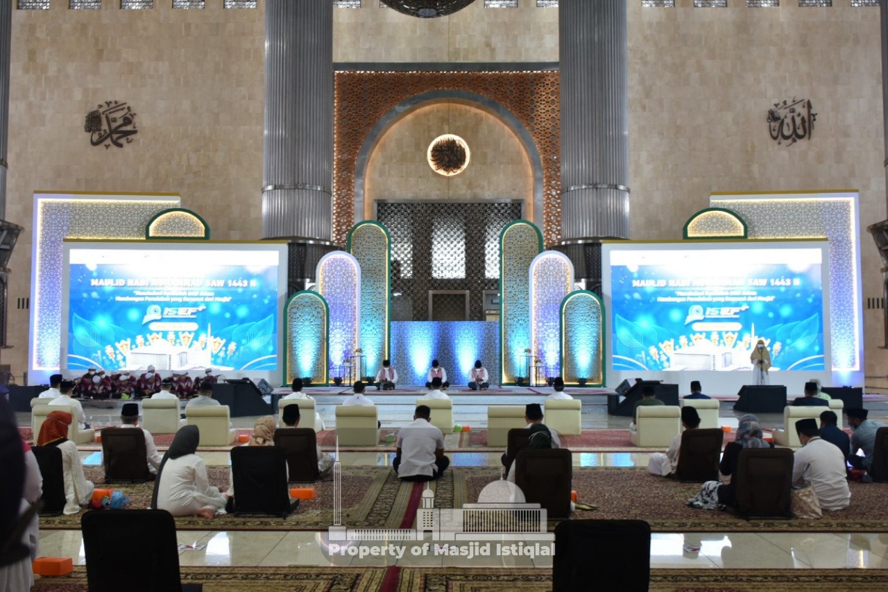 BPMI dan ISEF Gelar Tablig Akbar Maulid Nabi Muhammad SAW 1443 H