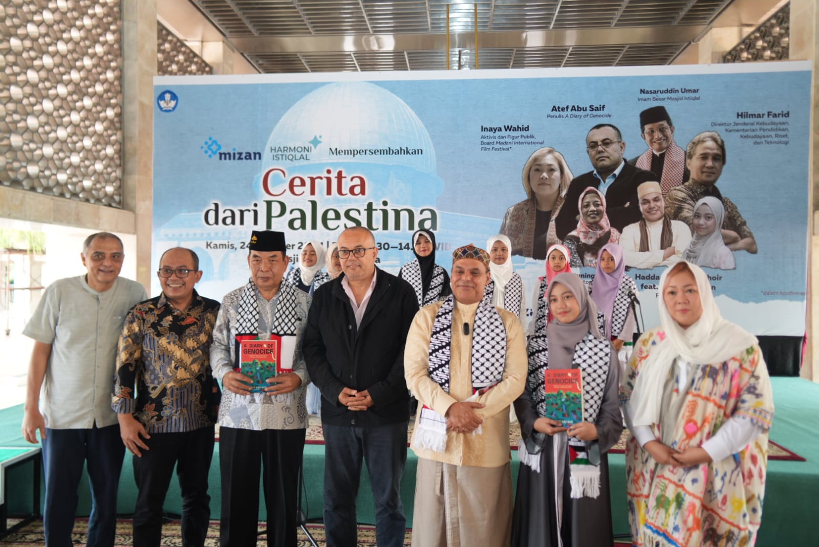 Menuju Festival Istiqlal, Mizan dan Harmoni Istiqlal Gelar Diskusi Cerita dari Palestina