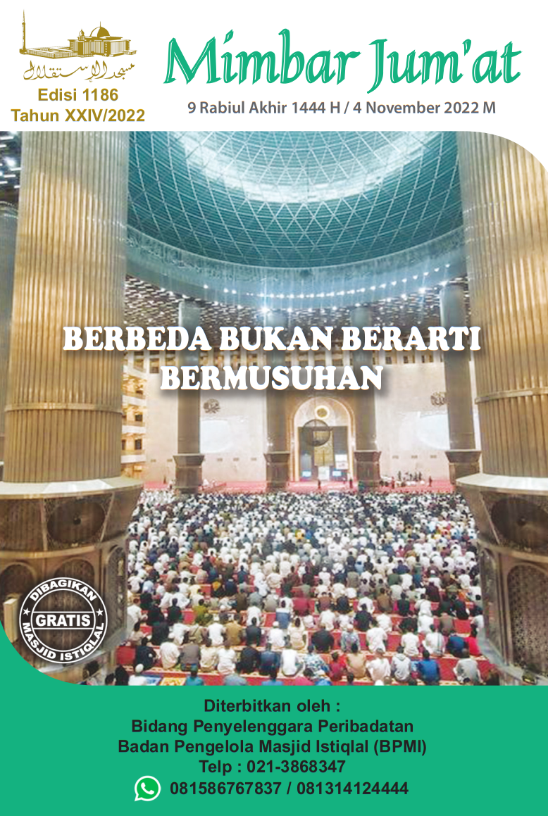 BERBEDA BUKAN BERARTI BERMUSUHAN