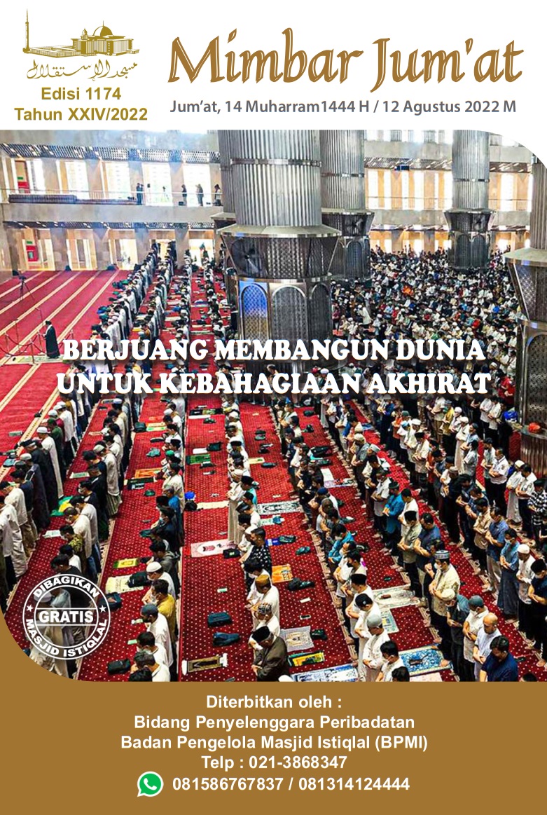 BERJUANG MEMBANGUN DUNIA UNTUK KEBAHAGIAAN AKHIRAT