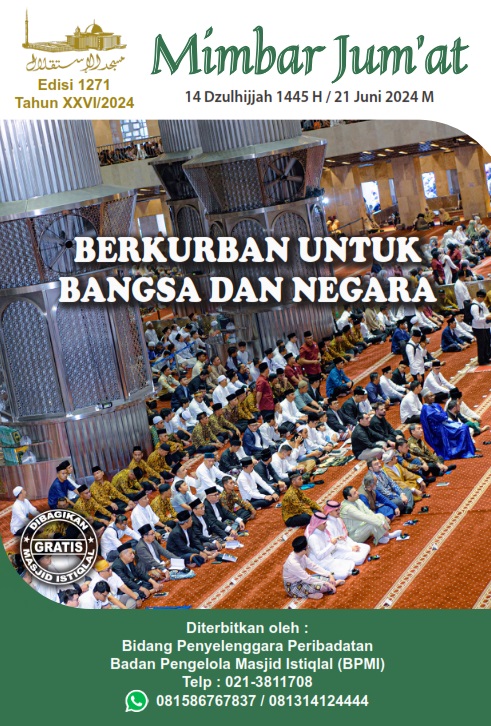 BERKURBAN UNTUK BANGSA DAN NEGARA