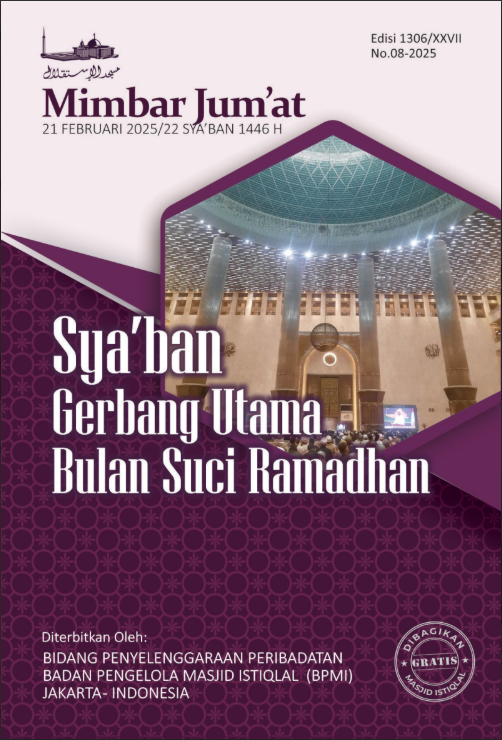 Bulan Syaban, Gerbang Utama Bulan Suci Ramadhan