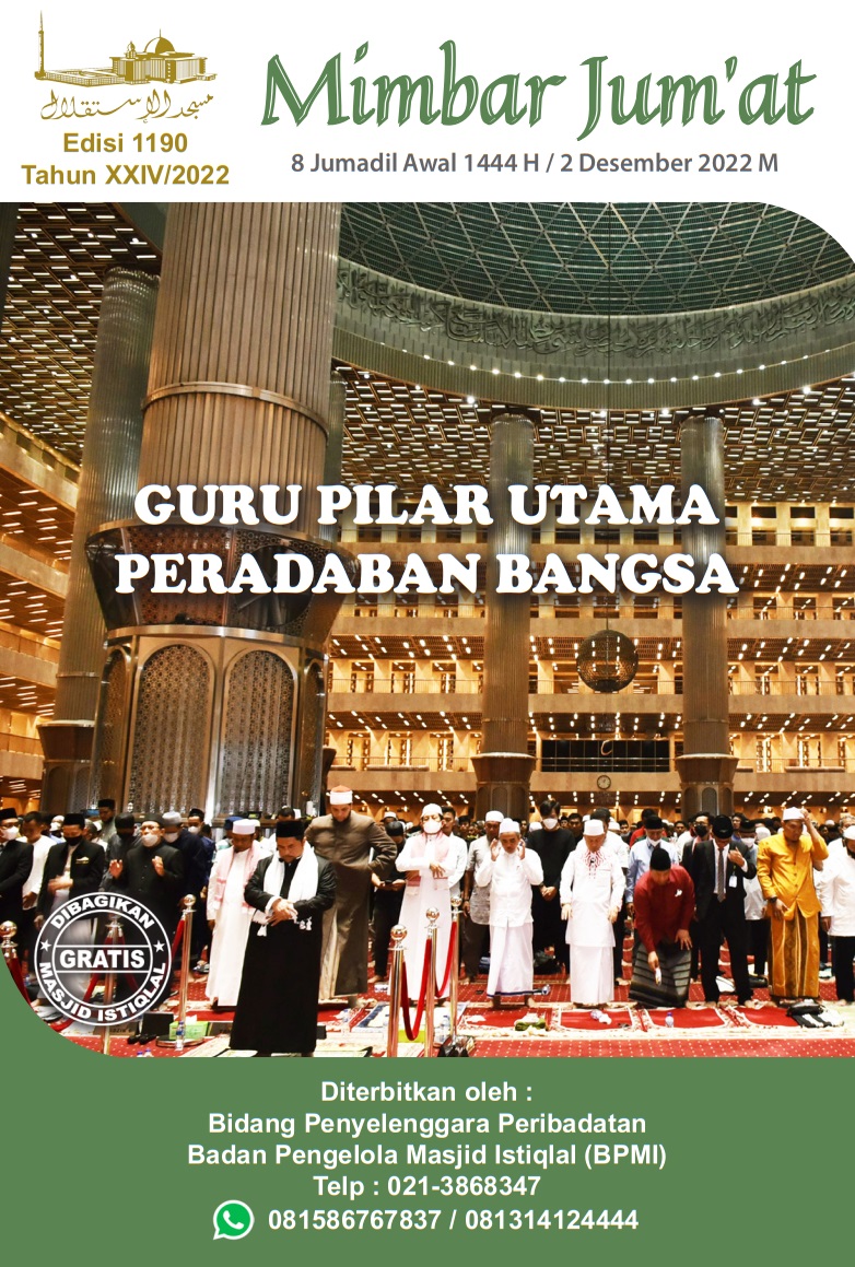 GURU PILAR UTAMA PERADABAN BANGSA