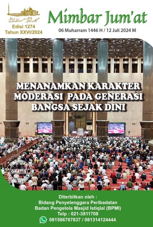 MENANAMKAN KARAKTER MODERASI PADA GENERASI BANGSA SEJAK DINI