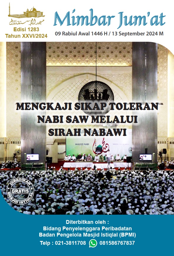 MENGKAJI SIKAP TOLERAN NABI SAW MELALUI SIRAH NABAWI