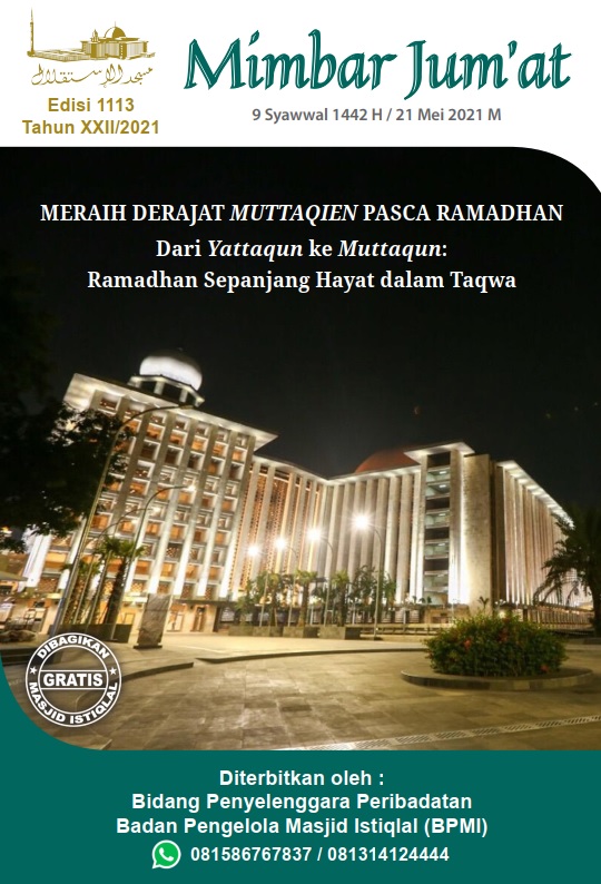 MERAIH DERAJAT MUTTAQIEN PASCA RAMADHAN