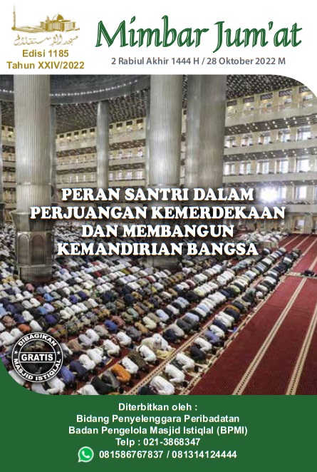 PERAN SANTRI DALAM PERJUANGAN KEMERDEKAAN DAN MEMBANGUN KEMANDIRIAN BANGSA
