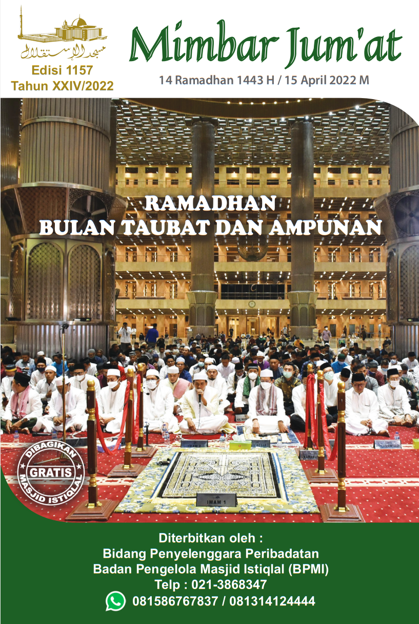 RAMADHAN BULAN TAUBAT DAN AMPUNAN