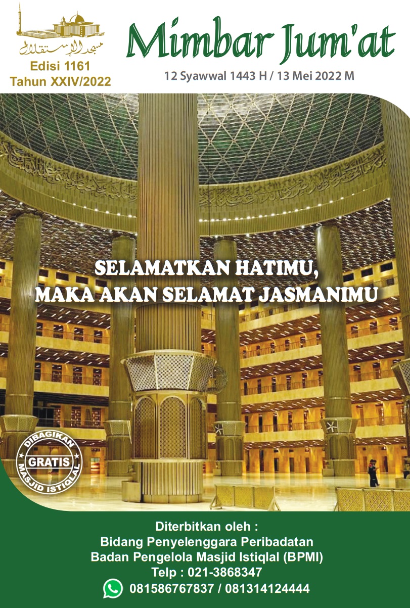 SELAMATKAN HATIMU, MAKA AKAN SELAMAT JASMANIMU