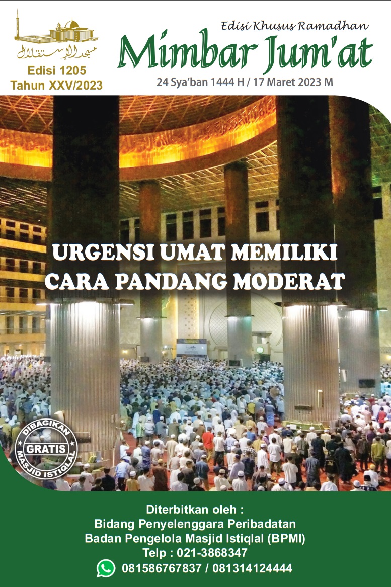 URGENSI UMAT MEMILIKI CARA PANDANG MODERAT