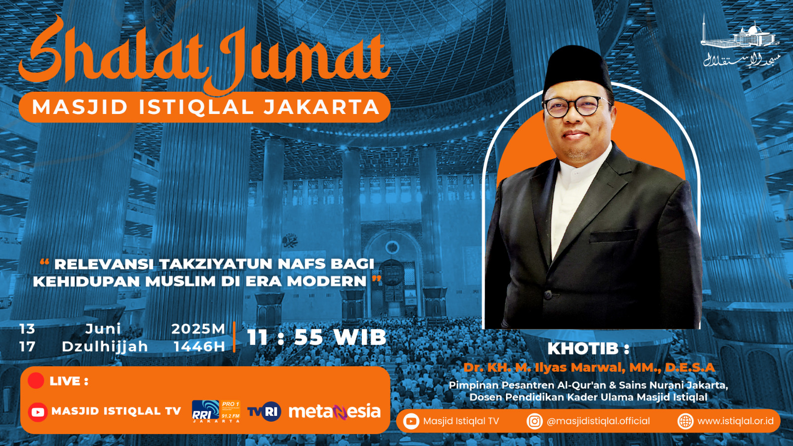 Khutbah Jumat: Relevansi Tazkiyatun Nafs Bagi Kehidupan Muslim di Era Modern 
