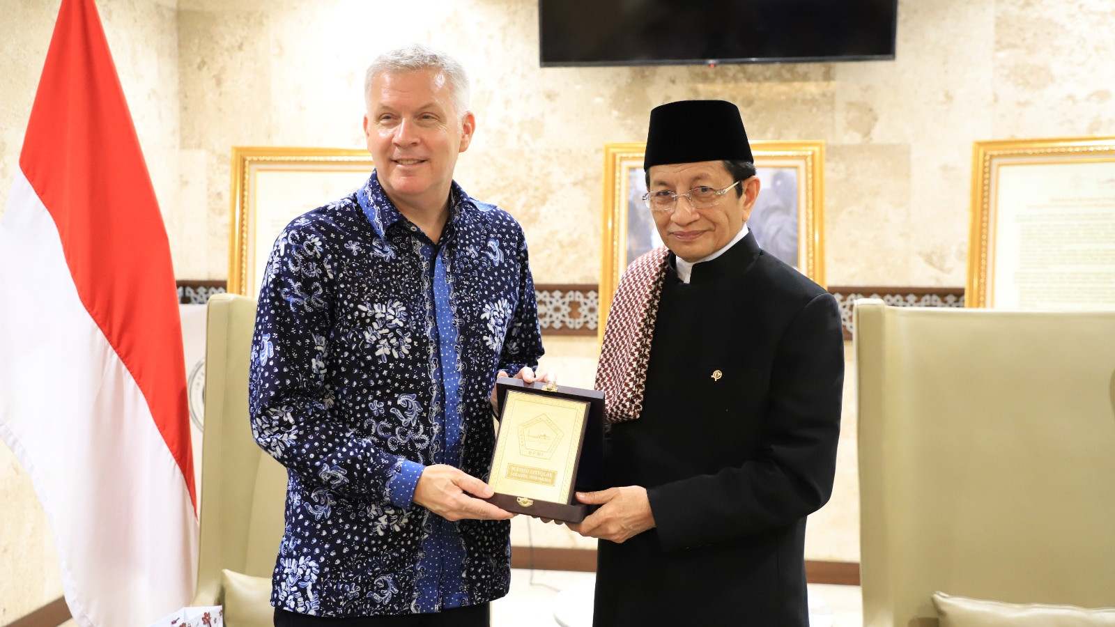Dubes Kanada Temui Menteri Agama, Bahas Pembaruan Kerja Sama Beasiswa di Universitas McGill