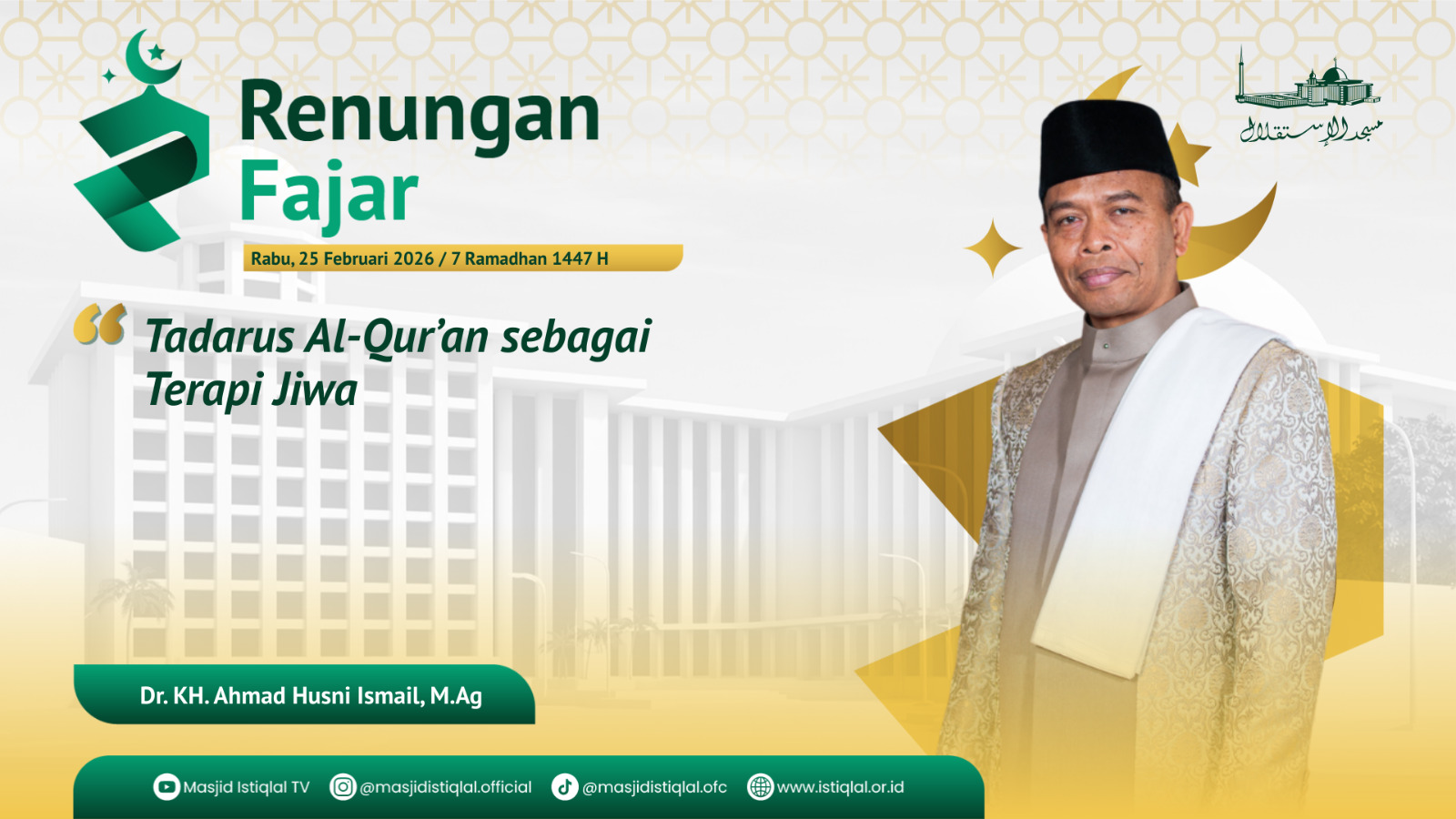 Mimbar Ramadhan: Islam Rahmatan Lil ‘Alamin dalam Realitas Multikultural